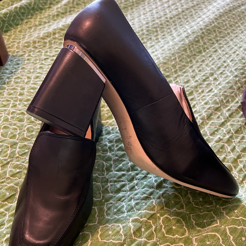 Antonio Melani Black Loafer New without a box size 8. Great work shoe.